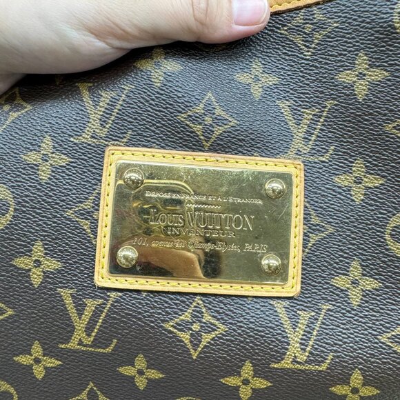 Louis Vuitton Galleria GM Brown Canvas Shoulder Bag 885-081325 - Picture 12 of 16